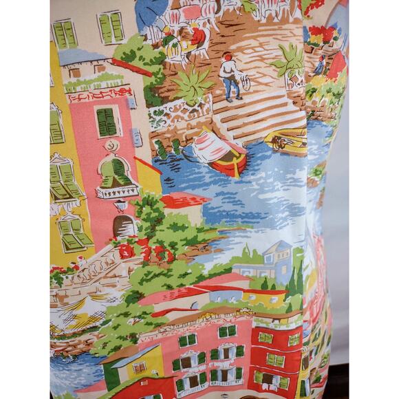 ANN TRINITY Women's Maxi Dress 1X Unique Summer Colorful Lightweight Abstract - Picture 4 of 6